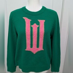 Wicked x Target Paul Tazewell Elphaba Glinda Green Sweater S
